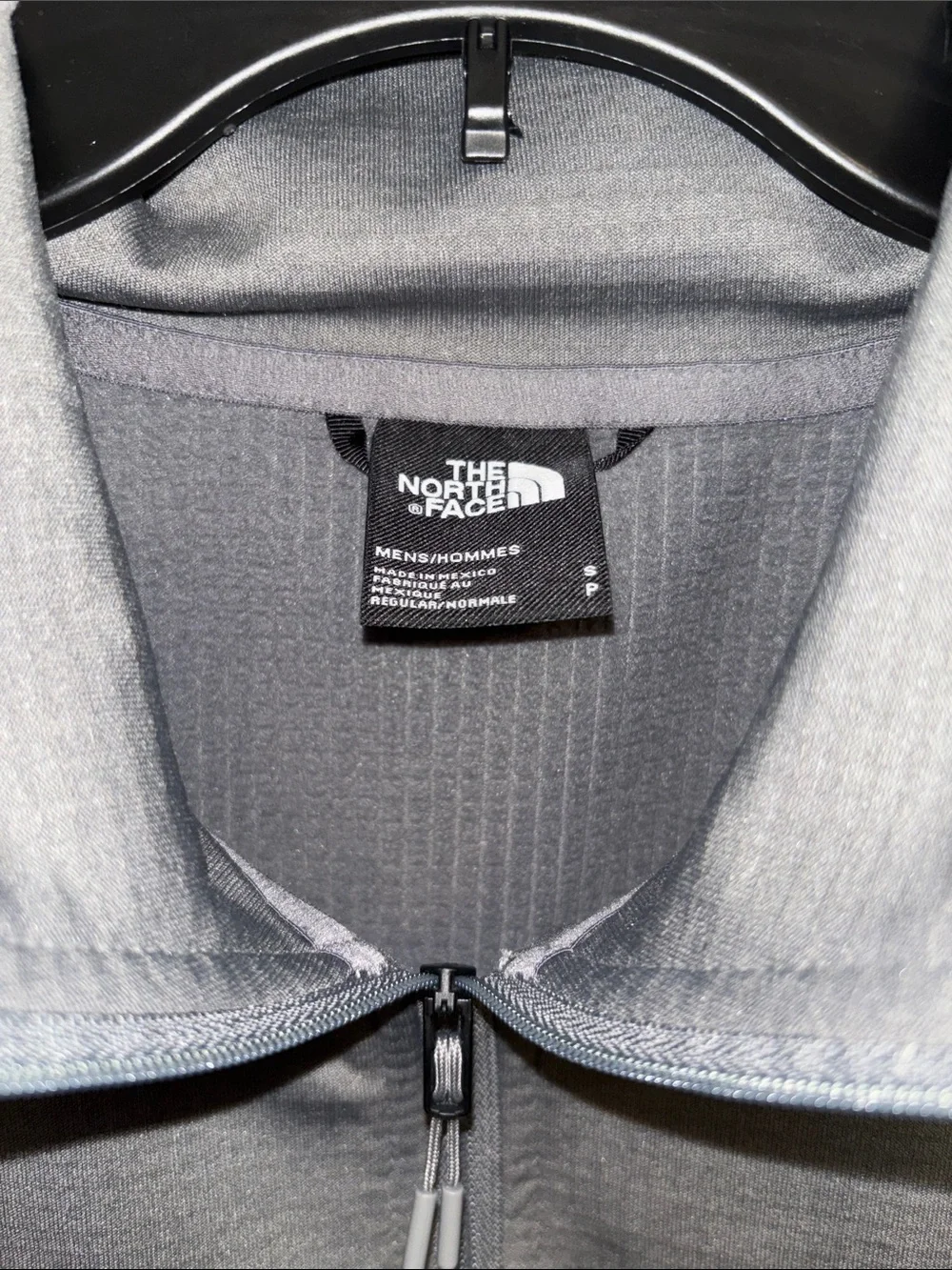 The North Face Men's Gray Half-Zip Fleece Pullover